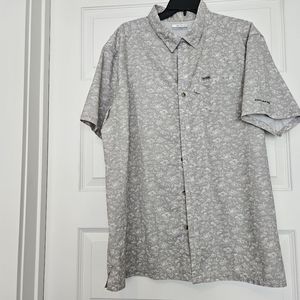 Columbia PFG gray & white XL